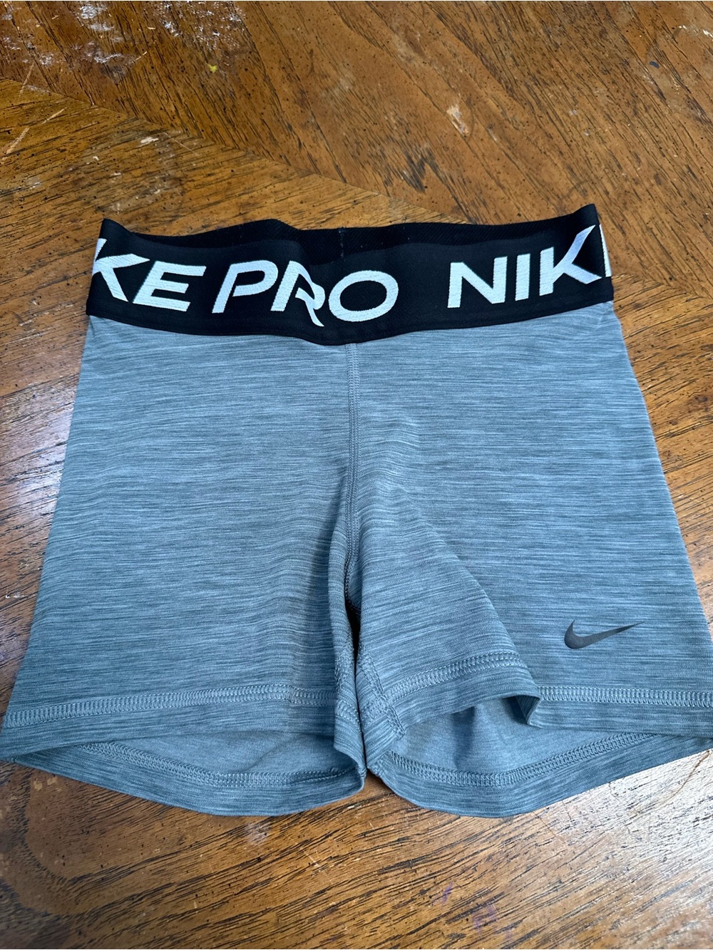 Nike Pro Gray Women's Athletic Training Shorts